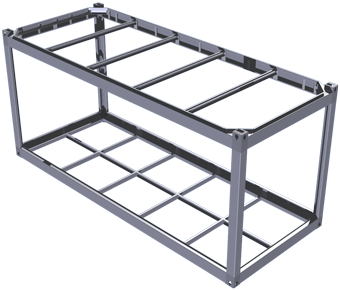 Frame of our modular block